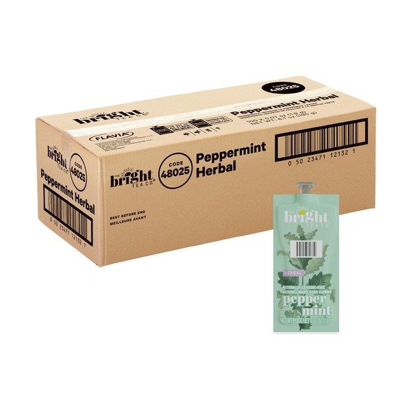 Lavazza Tea, Bright Tea Co, Peppermint Herbal, Freshpack, MI, 100PK LAV48025 - main